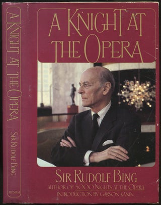 Item #242702 A Knight at the Opera. Rudolf BING