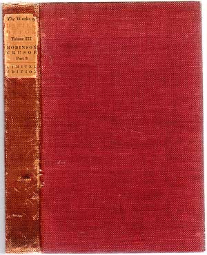 Item #243242 Serious Reflections During the Life and Surprising Adventures of Robinson Crusoe with His Vision of the Angelic World. Daniel DEFOE.