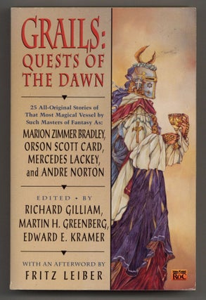 Item #244768 Grails: Quests Of The Dawn. Orson Scott CARD, Fritz Leiber, Mercedes Lackey, Gene...
