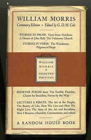 Item #249626 William Morris. G. D. H. COLE.