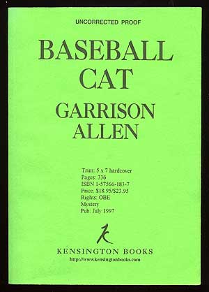 Item #24990 Baseball Cat. Garrison ALLEN