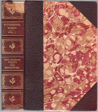 Item #250050 The Works of Robert Louis Stevenson: New Arabian Nights, The Dynamiter. Robert Louis...