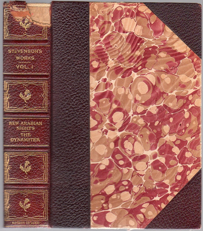 Item #250050 The Works of Robert Louis Stevenson: New Arabian Nights, The Dynamiter. Robert Louis STEVENSON.