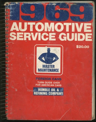 1969 Automotive Service Guide Master Maintenance