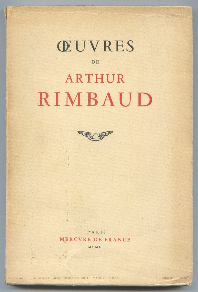 Item #260637 Oeuvres de Arthur Rimbaud