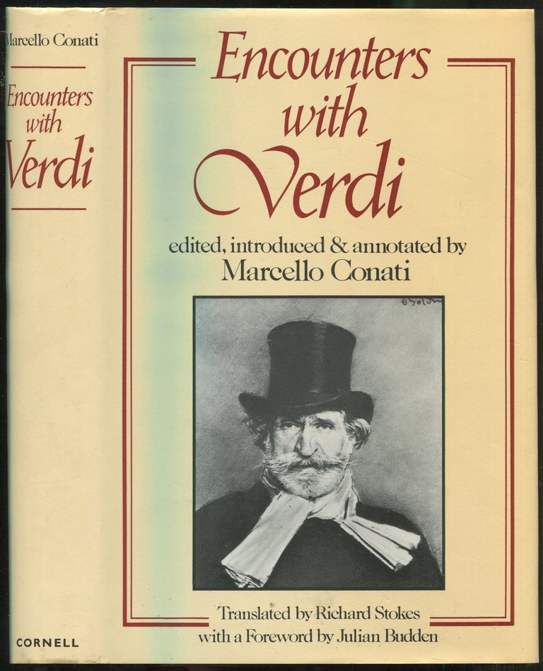 Item #262197 Encounters With Verdi. Marcello CONATI, Introduced, Edited, Annotated by.