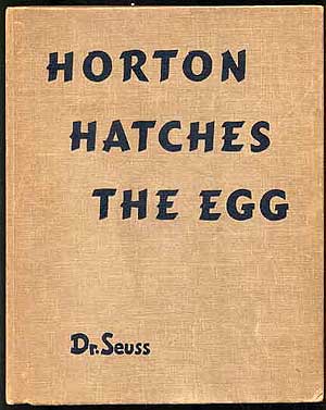 Item #268941 Horton Hatches the Egg. SEUSS Dr