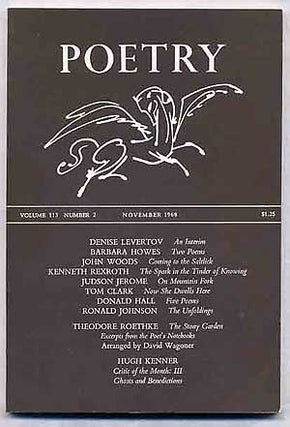 Item #271661 Poetry, Volume 113, Number 2, November 1968