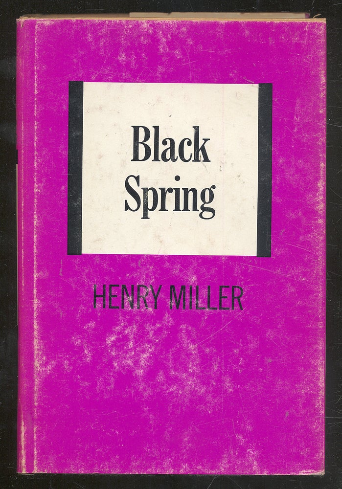 Item #273396 Black Spring. Henry MILLER.