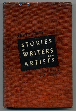 Item #273853 Stories of Writers & Artists. Henry JAMES