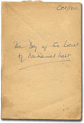 Item #274124 The Day of the Locust. Nathanael WEST