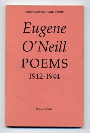 Item #274248 Poems 1912-1944. Eugene O'NEILL