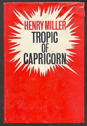 Item #274744 Tropic of Capricorn. Henry MILLER