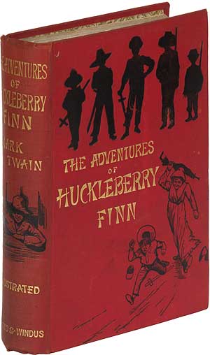 Item #274949 The Adventures of Huckleberry Finn. Mark TWAIN.