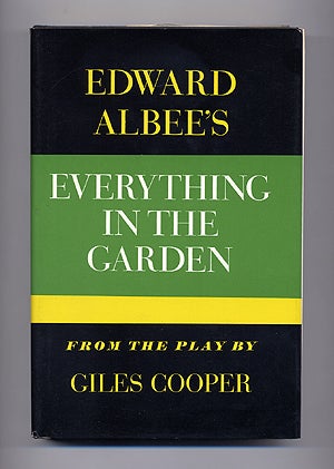 Item #275337 Everything in the Garden: From the Play by Giles Cooper. Edward ALBEE