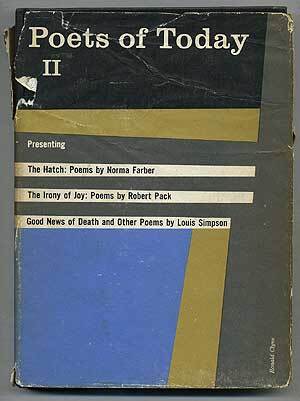 Item #275724 Poets of Today II: *The Hatch: Poems*, *The Irony of Joy: Poems*, *Good News of...