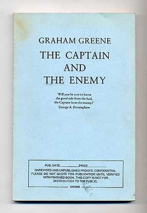Item #275754 The Captain And The Enemy. Graham GREENE