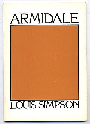 Item #275792 Armidale. Louis SIMPSON