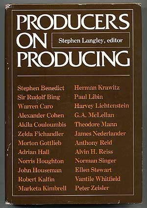 Item #275922 Producers on Producing. Stephen LANGLEY.
