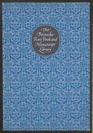 Item #276215 The Beinecke Rare Book and Manuscript Library: A Guide to Its Collections