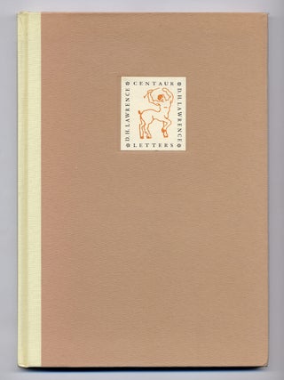 Item #276457 The Centaur Letters. D. H LAWRENCE