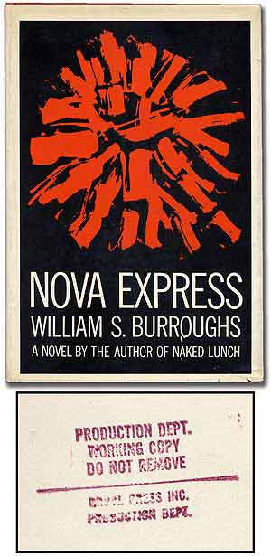 Item #276676 Nova Express. William S. BURROUGHS.