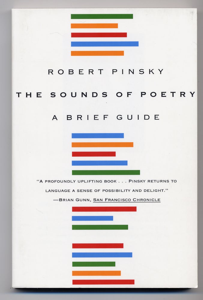 Item #278524 The Sounds of Poetry: A Brief Guide. Robert PINSKY.