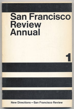 Item #278858 San Francisco Review Annual, 1, 1963. June Oppen DEGNAN, R. H. Miller, George Hitchcock