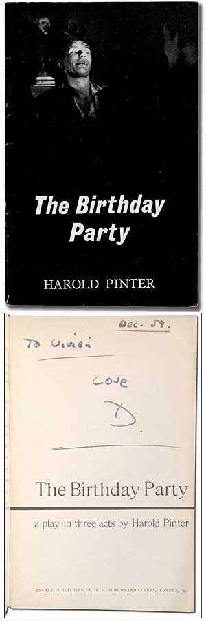 Item #278871 The Birthday Party. Harold PINTER.
