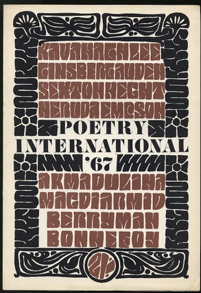 Item #279112 Poetry International '67