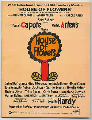 Item #279479 Vocal Selections from the Off-Broadway Musical "House of Flowers" Truman CAPOTE,...