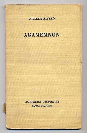 Item #280265 Agamemnon. William ALFRED.