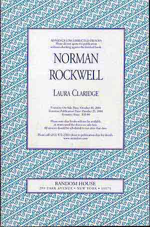 Item #281139 Norman Rockwell. Laura CLARIDGE.