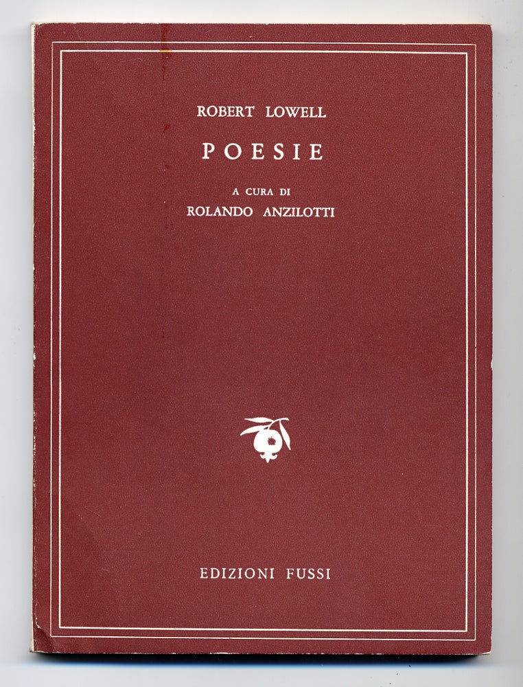 Item #281282 Poesie 1943-1952. Robert LOWELL.