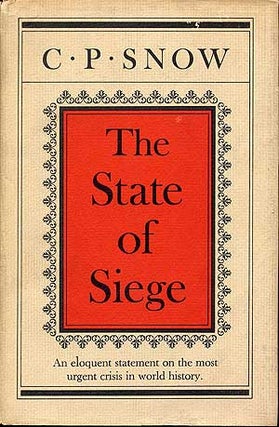 Item #281410 The State of Siege: The John Findley Green Foundation Lectures, Westminster Colege,...