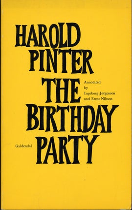 Item #283413 The Birthday Party. Harold PINTER