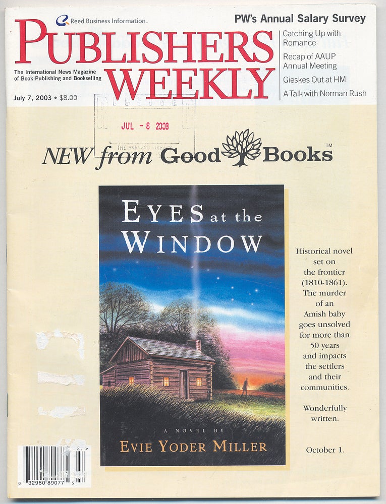 Item #283629 Publishers Weekly July 7, 2003. Nora RAWLINSON.