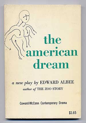 Item #283960 The American Dream. Edward ALBEE