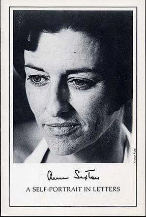 Item #283978 Anne Sexton: A Self-Portrait in Letters. Anne SEXTON