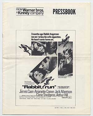 Item #284407 [Film Pressbook]: "Rabbit, Run" John UPDIKE.