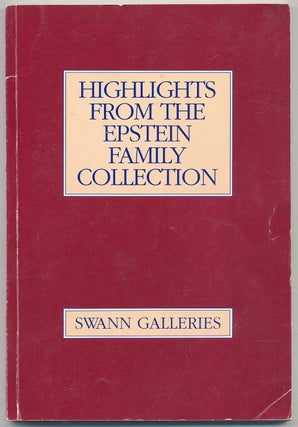Item #284495 Highlights From the Epstein Family Collection: 50th Anniversary Sale, Wednesday and...