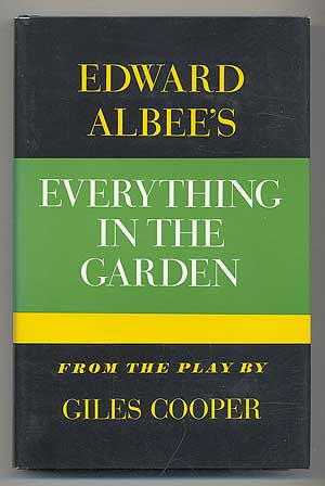 Item #284709 Everything in the Garden: From the Play by Giles Cooper. Edward ALBEE.