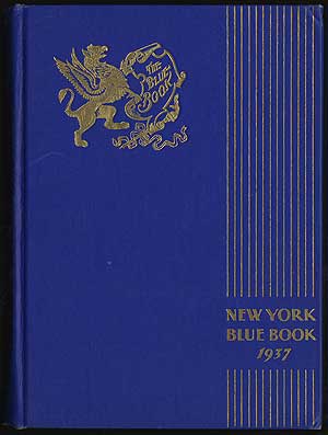 Item #286265 Dau's New York Social Blue Book 1937