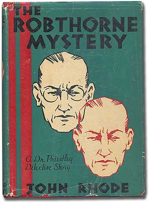 Item #286492 The Robthorne Mystery. John RHODE.
