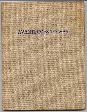 Item #286590 Avanti Goes To War. Rufus SMITH.