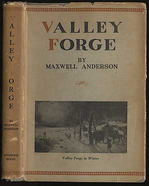 Item #287034 Valley Forge. Maxwell ANDERSON