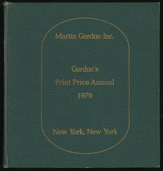 Item #287522 Gordon's Print Price Annual 1979