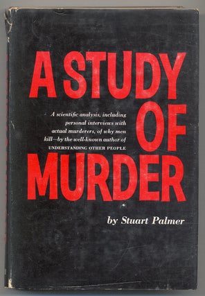 Item #287794 A Study of Murder. Stuart Palmer