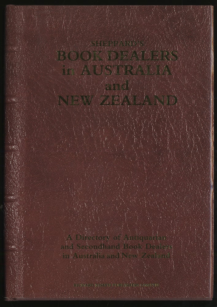 Item #289045 SHEPPARD'S BOOK DEALERS IN AUSTRALIA AND NEW ZEALAND