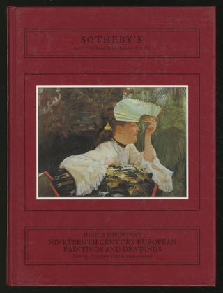 Item #289466 HIGHLY IMPORTANT NINETEENTH CENTURY EUROPEAN PAINTINGS AND DRAWINGS
